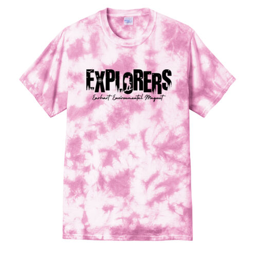 D2 - Port & Company PC145 Adult Crystal Tie Dye Tee Thumbnail