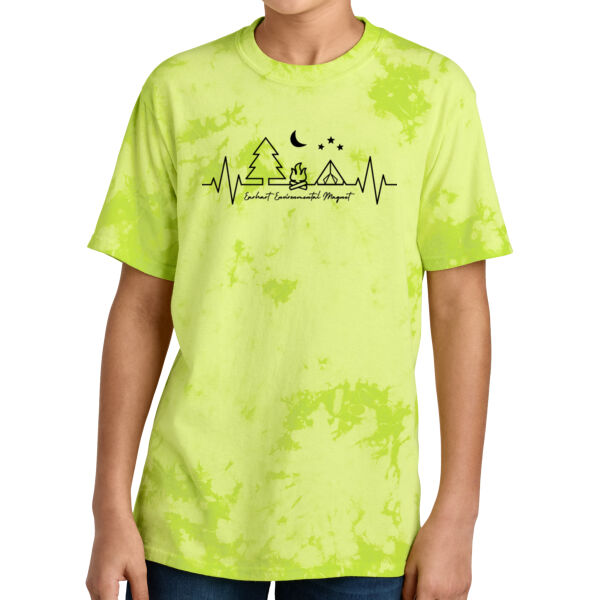 D5 - Port & Co PC145Y Youth Crystal Tie Dye Tee Thumbnail
