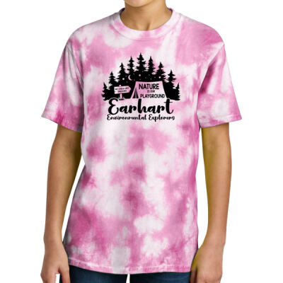 D1 - Port & Co PC145Y Youth Crystal Tie Dye Tee Thumbnail