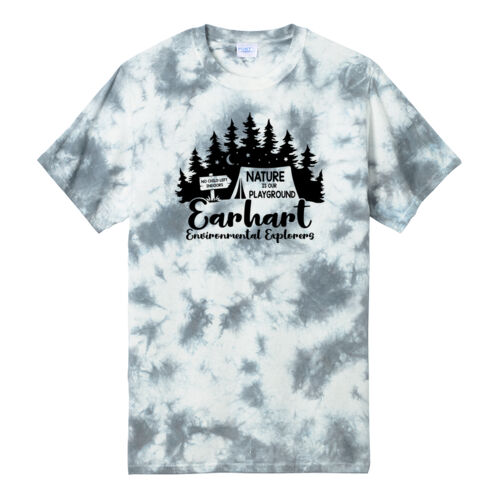 D1 - Port & Company PC145 Adult Crystal Tie Dye Tee Thumbnail