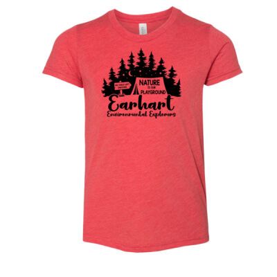 D1 - Bella 3413Y Youth Triblend Jersey Short Sleeve Tee Thumbnail