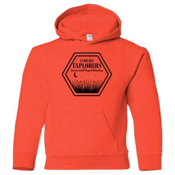 D3 - Gildan 18500B Heavy Blend Youth Hooded Sweatshirt Thumbnail