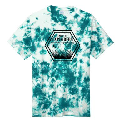 D3 - Port & Company PC145 Adult Crystal Tie Dye Tee Thumbnail