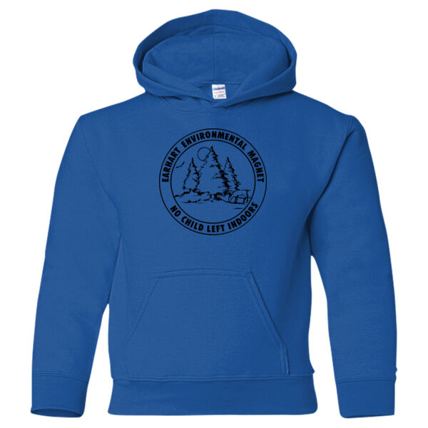D4 - Gildan 18500B Heavy Blend Youth Hooded Sweatshirt Thumbnail