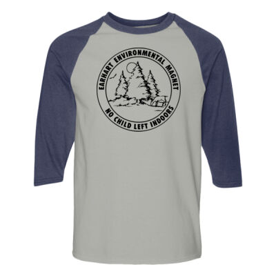 D4 - Gildan 5700 Adult Heavy Cotton Three-Quarter Raglan Sleeve T-Shirt Thumbnail