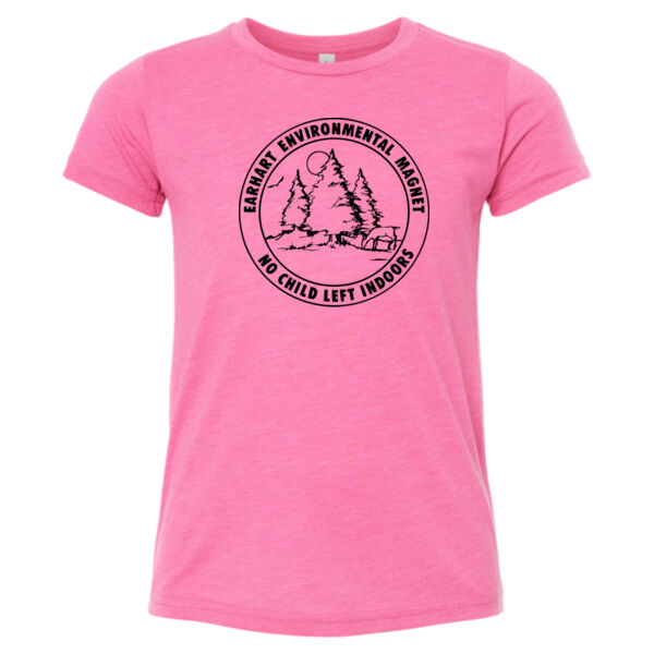 D4 - Bella 3413Y Youth Triblend Jersey Short Sleeve Tee Thumbnail
