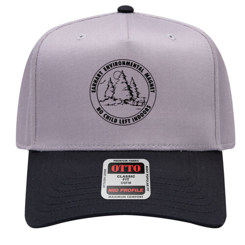 E1 - OTTO CAP 31-069 Adult Neon 5 Panel Low Crown Baseball Cap Thumbnail