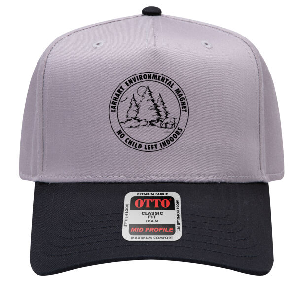 E1 - OTTO CAP 31-069 Adult Neon 5 Panel Low Crown Baseball Cap Thumbnail