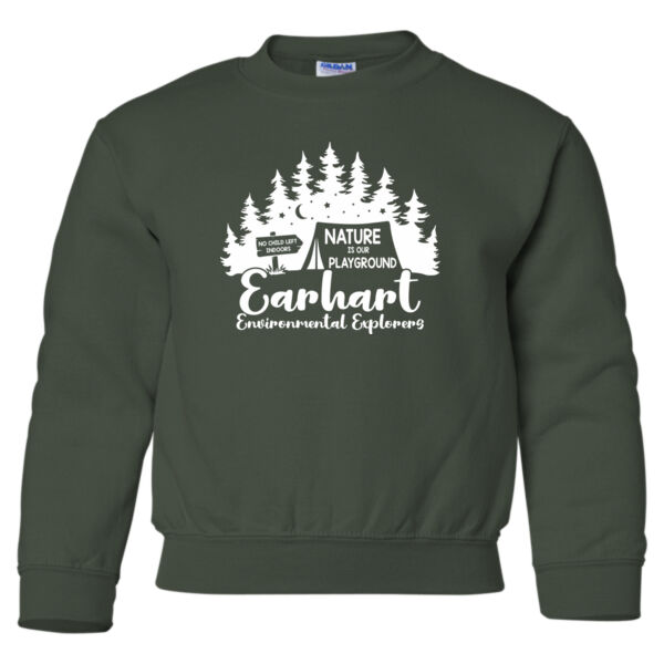 D6 - Gildan 18000B Youth Heavy Blend Youth Crewneck Sweatshirt Thumbnail
