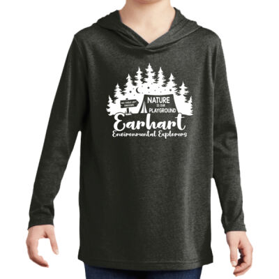 D6 - District DT139Y Youth Perfect Tri Long Sleeve Hoodie Thumbnail