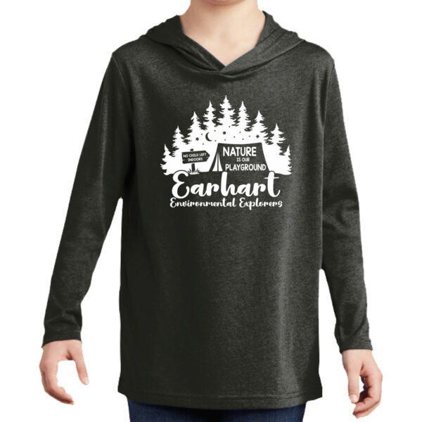 D6 - District DT139Y Youth Perfect Tri Long Sleeve Hoodie Thumbnail
