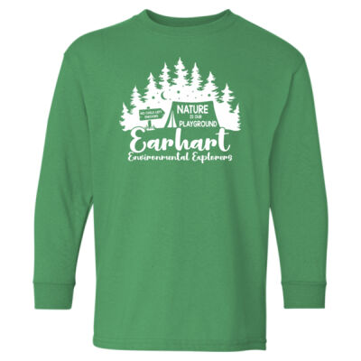 D6 - Gildan 5400B Youth Heavy Cotton Long Sleeve T-Shirt Thumbnail