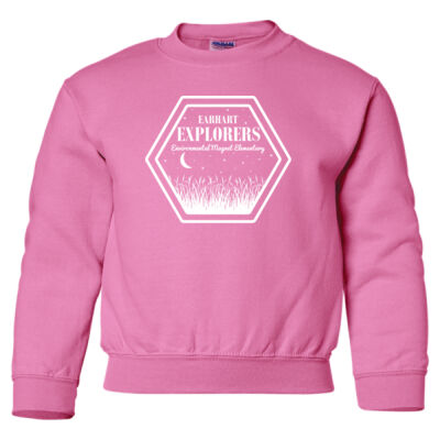 D8 - Gildan 18000B Youth Heavy Blend Youth Crewneck Sweatshirt Thumbnail