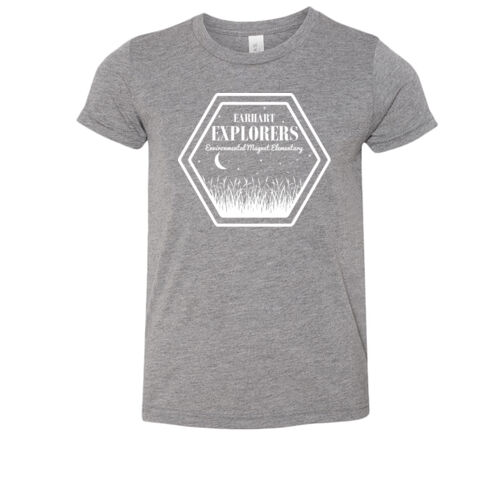 D8 - Bella 3413Y Youth Triblend Jersey Short Sleeve Tee Thumbnail