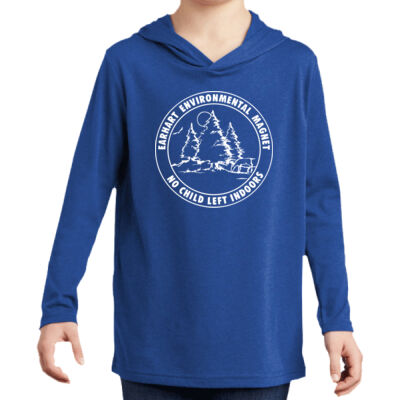 D9 - District DT139Y Youth Perfect Tri Long Sleeve Hoodie Thumbnail