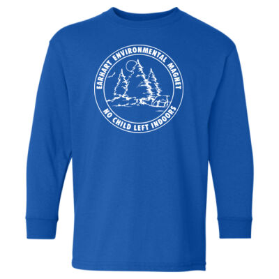 D9 - Gildan 5400B Youth Heavy Cotton Long Sleeve T-Shirt Thumbnail