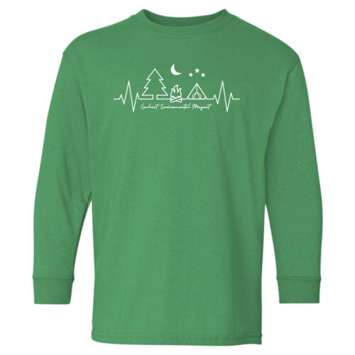 D10 - Gildan 5400B Youth Heavy Cotton Long Sleeve T-Shirt Thumbnail