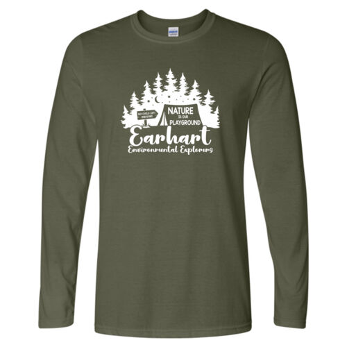 D6 - Gildan 64400 Adult Softstyle Long Sleeve T-Shirt Thumbnail