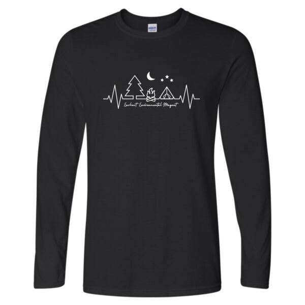 D10 - Gildan 64400 Adult Softstyle Long Sleeve T-Shirt Thumbnail