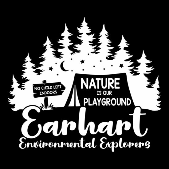 Earhart Nature is Our Playground white Thumbnail