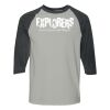 Gildan 5700 Adult Heavy Cotton Three-Quarter Raglan Sleeve T-Shirt Thumbnail