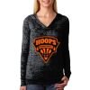 The Ladies’ Poly/Cotton Burnout Hoodie Thumbnail