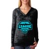 The Ladies’ Poly/Cotton Burnout Hoodie Thumbnail