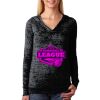 The Ladies’ Poly/Cotton Burnout Hoodie Thumbnail