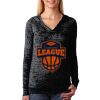 The Ladies’ Poly/Cotton Burnout Hoodie Thumbnail