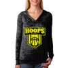 The Ladies’ Poly/Cotton Burnout Hoodie Thumbnail