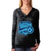 The Ladies’ Poly/Cotton Burnout Hoodie Thumbnail