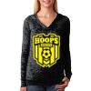 The Ladies’ Poly/Cotton Burnout Hoodie Thumbnail