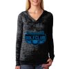 The Ladies’ Poly/Cotton Burnout Hoodie Thumbnail