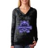 The Ladies’ Poly/Cotton Burnout Hoodie Thumbnail