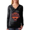 The Ladies’ Poly/Cotton Burnout Hoodie Thumbnail