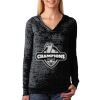 The Ladies’ Poly/Cotton Burnout Hoodie Thumbnail