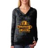 The Ladies’ Poly/Cotton Burnout Hoodie Thumbnail