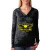 The Ladies’ Poly/Cotton Burnout Hoodie Thumbnail