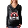 The Ladies’ Poly/Cotton Burnout Hoodie Thumbnail