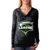 The Ladies’ Poly/Cotton Burnout Hoodie Thumbnail