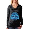 The Ladies’ Poly/Cotton Burnout Hoodie Thumbnail