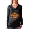 The Ladies’ Poly/Cotton Burnout Hoodie Thumbnail