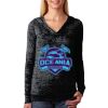 The Ladies’ Poly/Cotton Burnout Hoodie Thumbnail