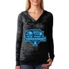 The Ladies’ Poly/Cotton Burnout Hoodie Thumbnail