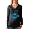 The Ladies’ Poly/Cotton Burnout Hoodie Thumbnail