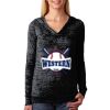 The Ladies’ Poly/Cotton Burnout Hoodie Thumbnail