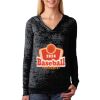 The Ladies’ Poly/Cotton Burnout Hoodie Thumbnail