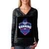 The Ladies’ Poly/Cotton Burnout Hoodie Thumbnail