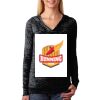 The Ladies’ Poly/Cotton Burnout Hoodie Thumbnail