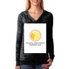 The Ladies’ Poly/Cotton Burnout Hoodie Thumbnail